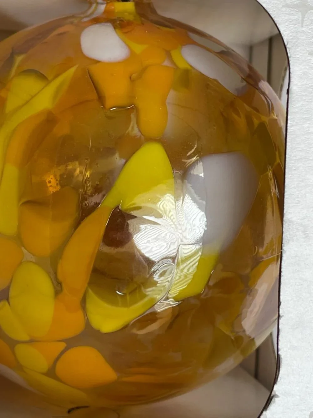 Entire Closet $5! Handmade Polish Mouthblown Glass Ball Christmas Ornament